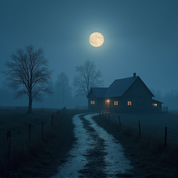 Moonlit Farmstead Eskimo Legaal